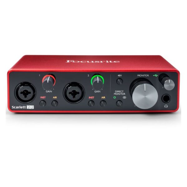 Focusrite Scarlett 2i2 USB Audio Interface 3rd Gen