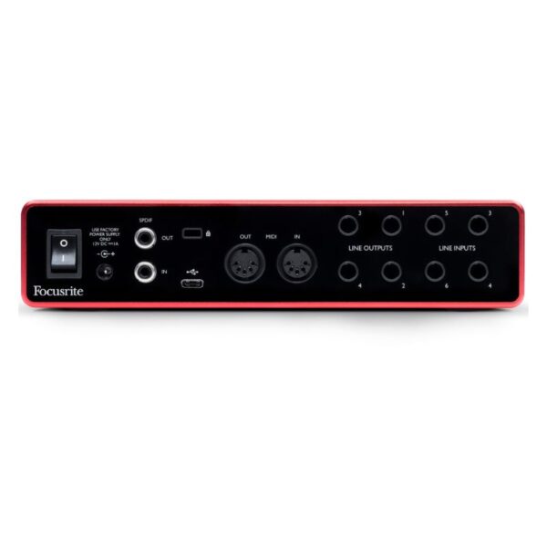 Focusrite Scarlett 8i6 3rd Gen USB Audio Interface