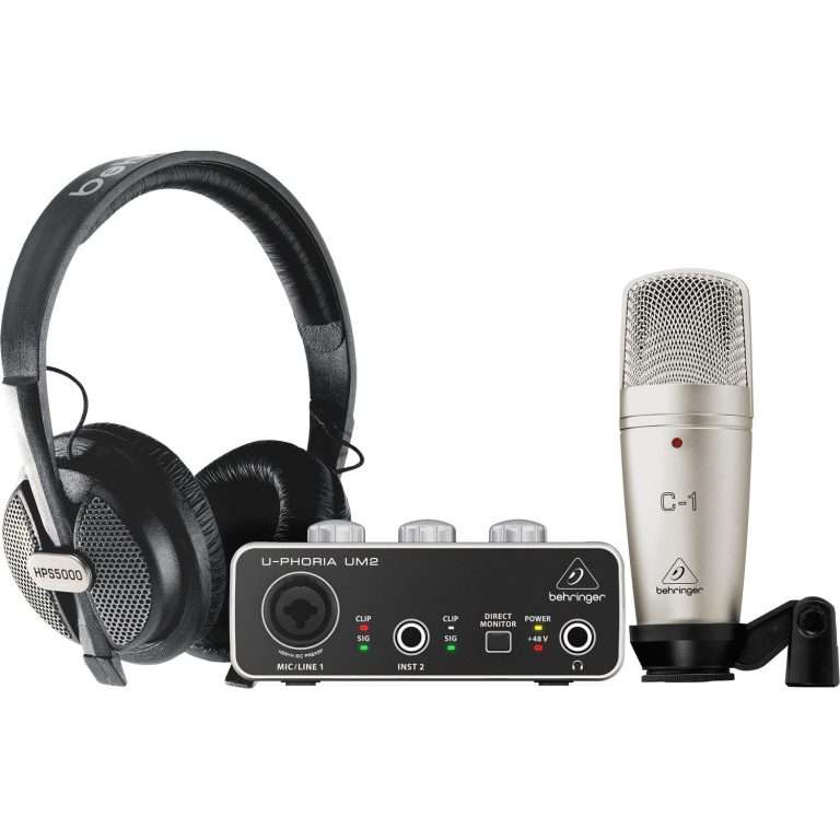 Behringer U-Phoria Studio Bundle