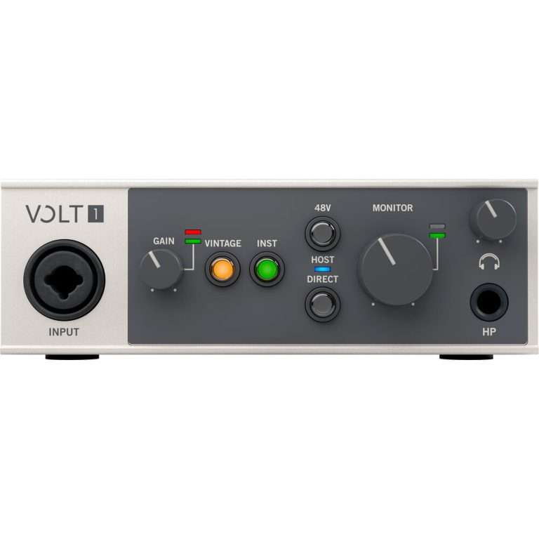 Universal Audio Volt 1 USB-C Usb Audio MIDI Interface - Image 4