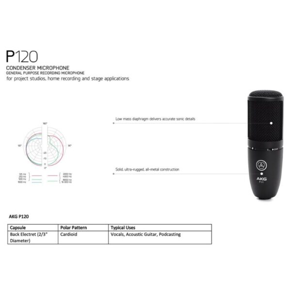 AKG P120 Condenser Microphone