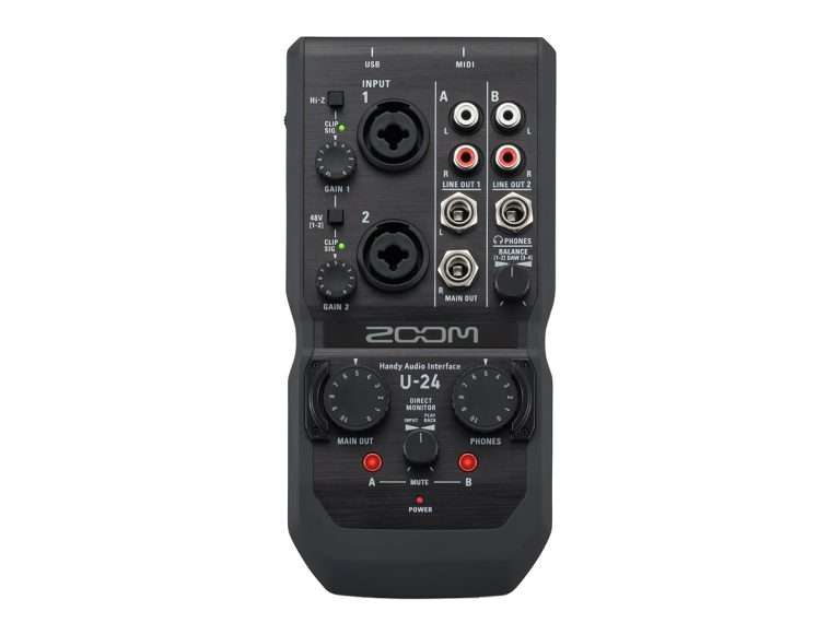 Zoom U 24 Portable Audio Interface