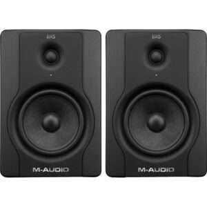 M-Audio BX5 D2 Active 70W 5″ 2-Way Studio Monitor Speaker (Pair)