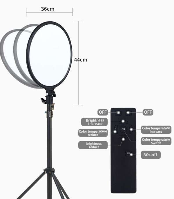 jmary FM-15RS 15inch Panel Video Light