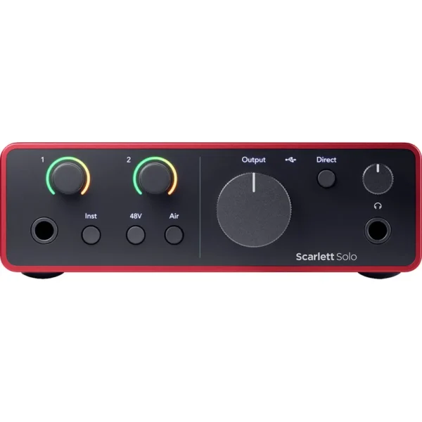 Focusrite Scarlett Solo 4th Gen USB Audio Interface