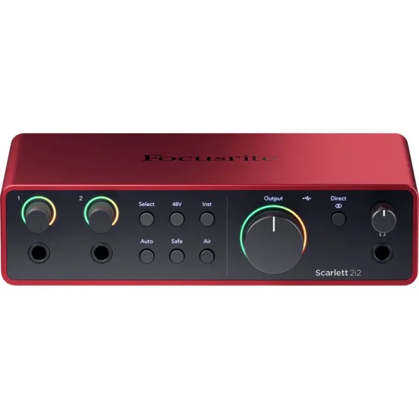 Focusrite Scarlett 2i2 4th Gen USB Audio Interface