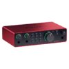 Focusrite Scarlett 2i2 Studio USB-C Audio Interface with Microphone and Headphone 4th Gen-muxsound