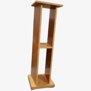 wooden speaker stands - mux sound