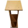 wooden speaker stands - mux sound
