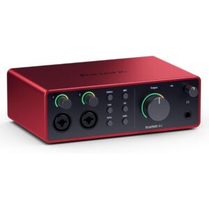 Focusrite Scarlett 4i4 4th Gen USB Audio Interface