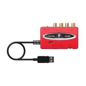 Behringer U-CONTROL UCA222 USB 1.1 Digital Audio Interface