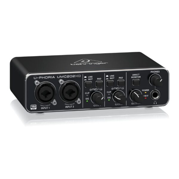 Behringer U-Phoria UMC202HD USB Audio Interface