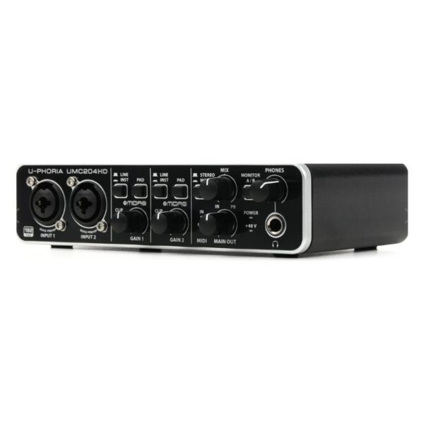 Behringer U-PHORIA UMC204HD USB Audio Interface