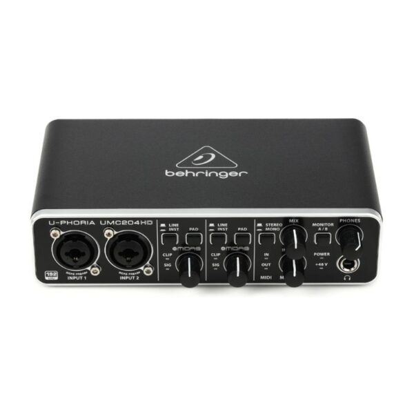 Behringer U-PHORIA UMC204HD USB Audio Interface