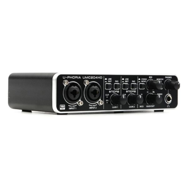 Behringer U-PHORIA UMC204HD USB Audio Interface