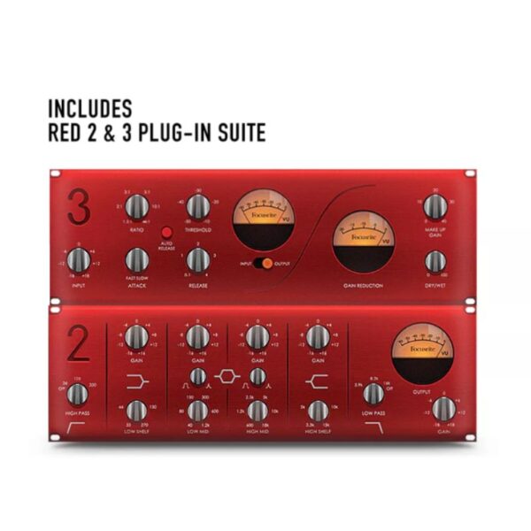 Focusrite Clarett+ 2Pre Desktop 10×4 USB Type-C Audio/MIDI Interface