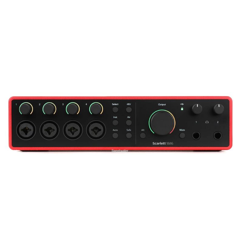 Focusrite Scarlett 18i16 4th Gen USB Audio Interface
