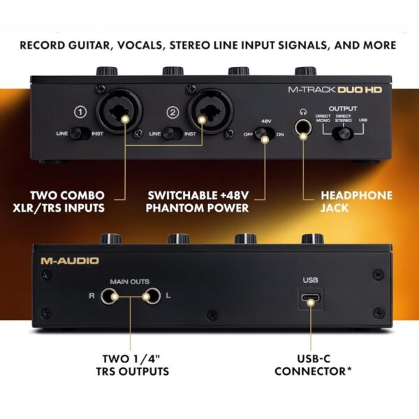 M-Audio M-Track Duo HD Producer Pack - Image 2