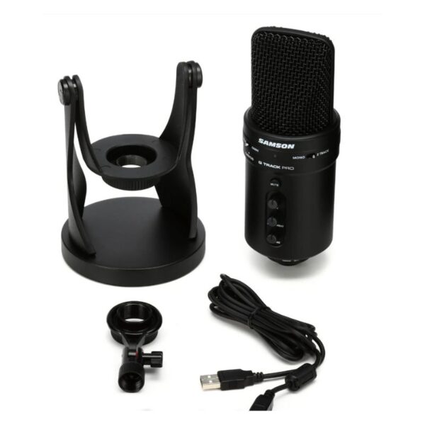 Samson G-Track Pro USB Microphone with Built-In Audio Interface