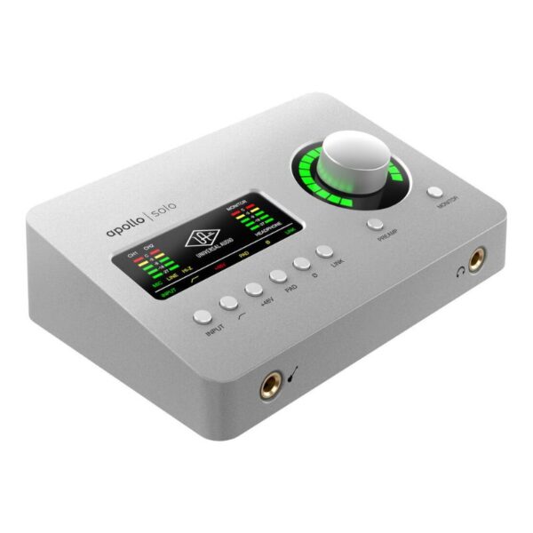 Universal Audio Apollo Solo Desktop 2×4 Thunderbolt 3 Audio Interface