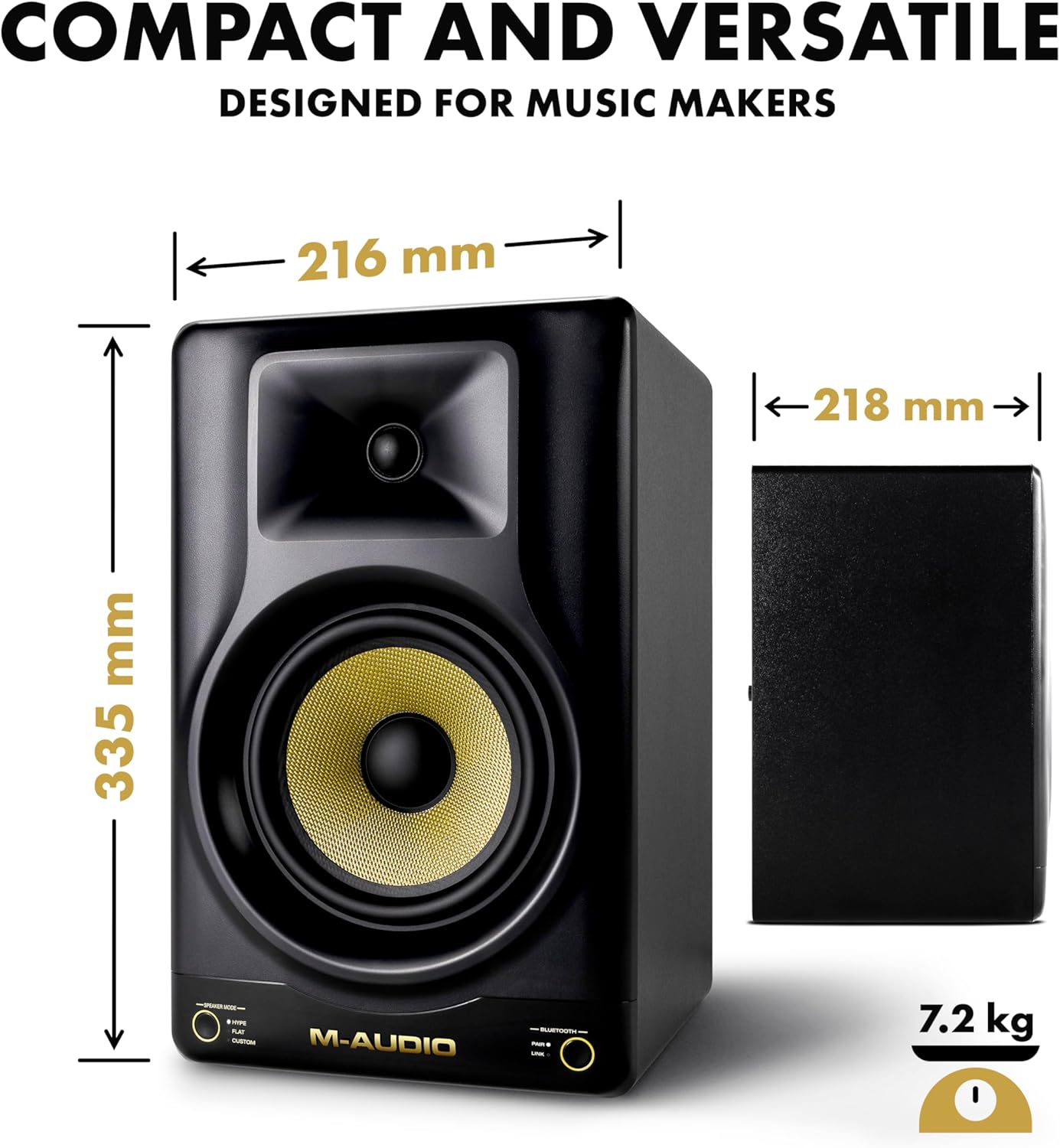 M Audio Forty Sixty Studio monitors