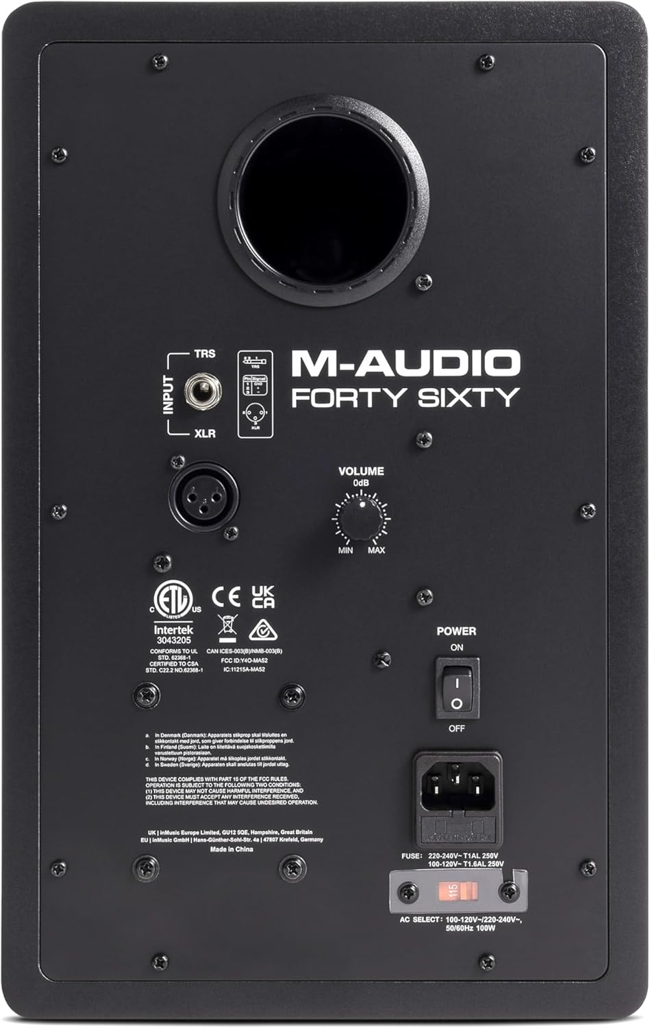 M Audio Forty Sixty Studio monitors