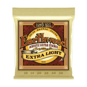 Earthwood Extra Light Acoustic Guitar Strings