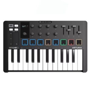 Arturia MiniLab 3 25 MIDI Keyboard Black
