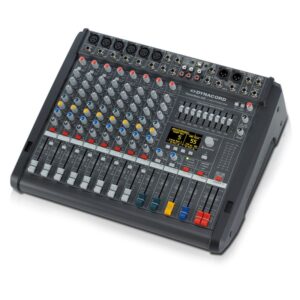 PowerMate 600-3 8‑Channel Powered Mixer